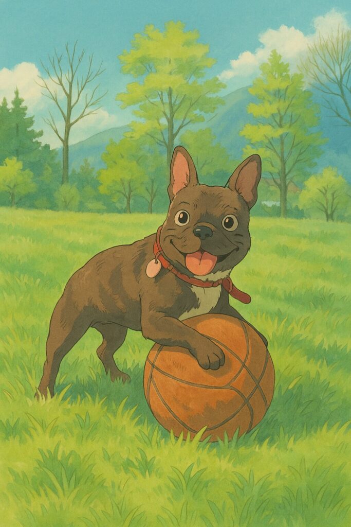 ChatGPTジブリ風犬