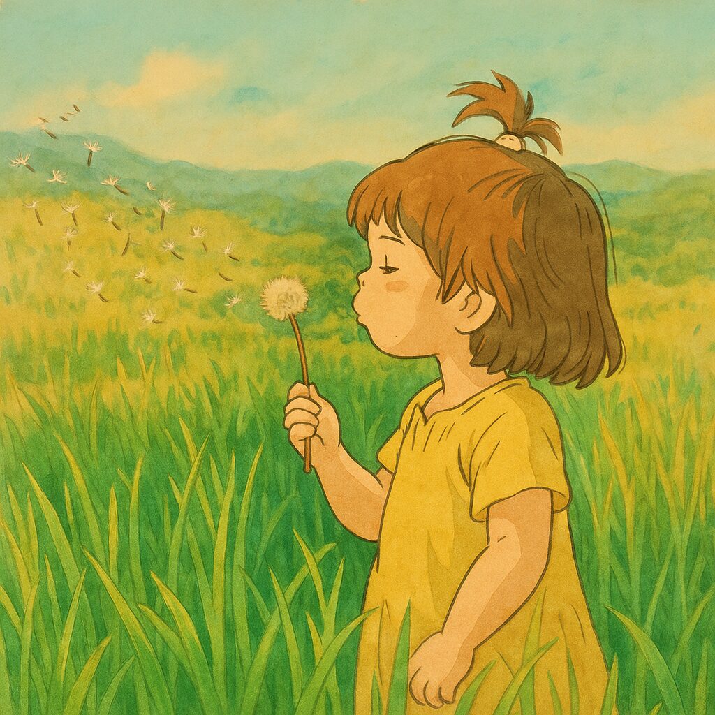 ChatGPTジブリ風子供