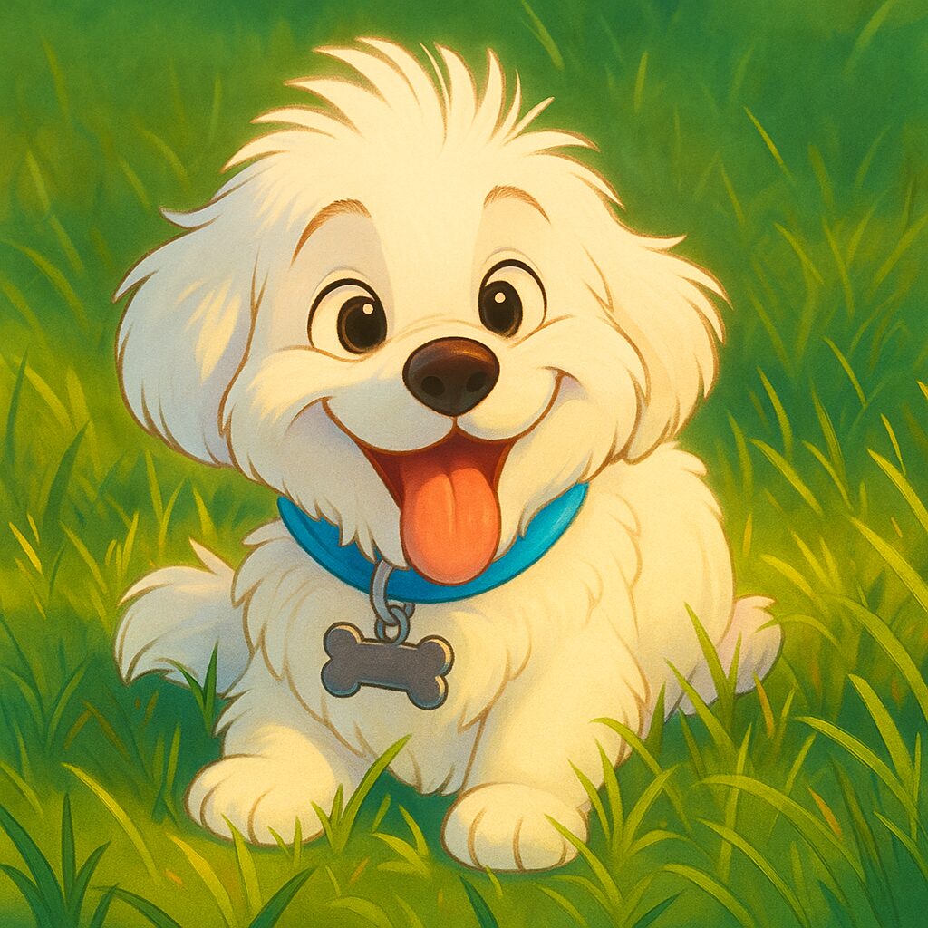 ディズニー風イラスト:犬