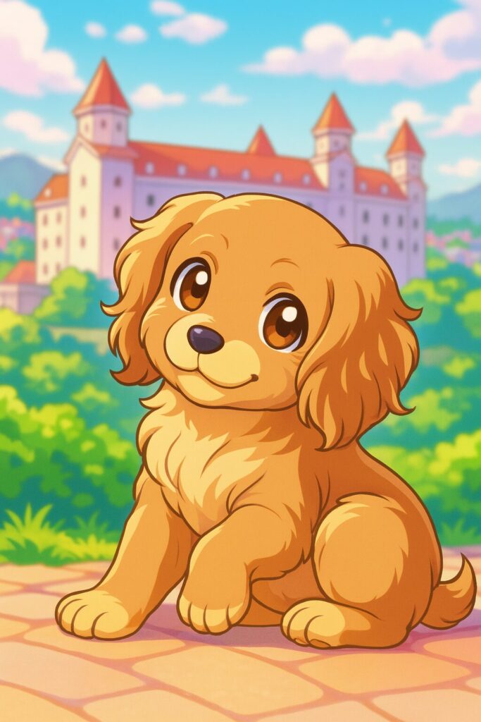 プリキュア風犬
