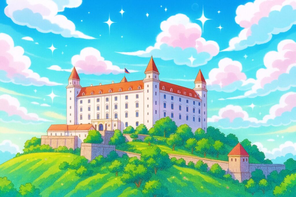 プリキュア風お城
