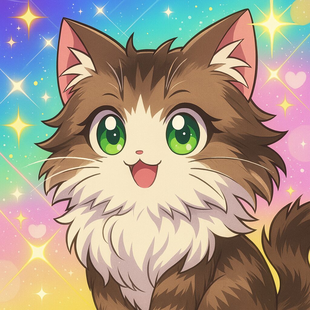 プリキュア風猫